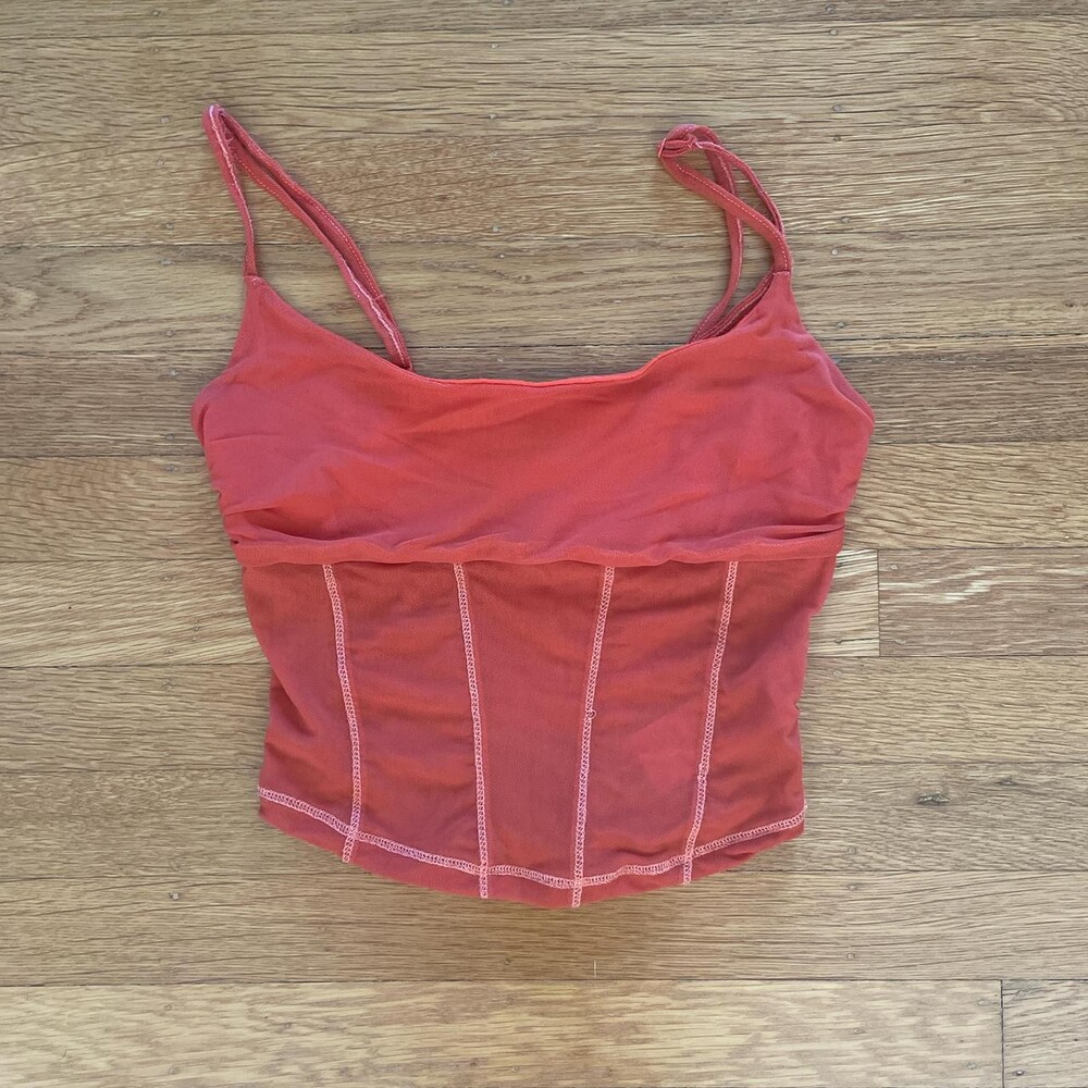 Pink Coral Tank Top With